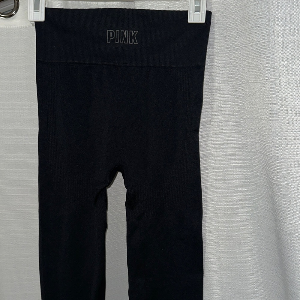 PINK Victoria's Secret Black Leggings